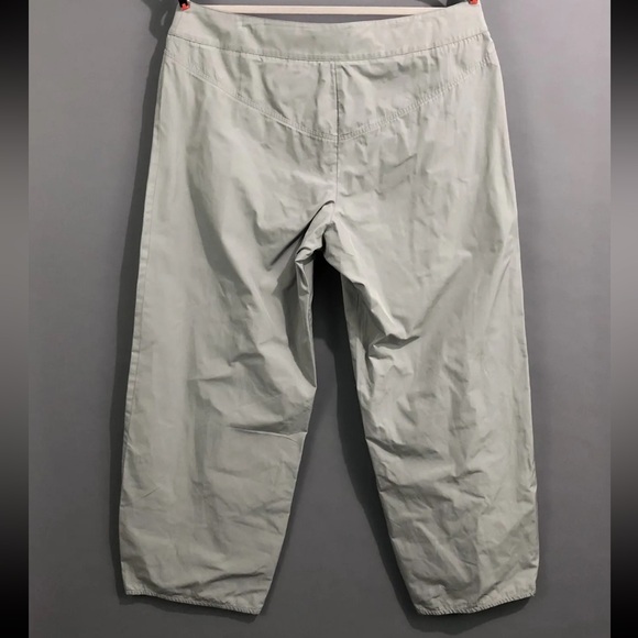 Babette SF Cream Beige Curved Hem Wide Leg Pant XL - Picture 2 of 8